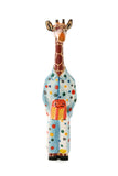 Jammie-Clad Giraffe of Jacaranda Wood