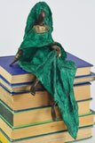 “Emerald Elegance” Lost Wax Bronze