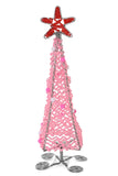 Sugarplum Christmas Tree of Beaded Wire