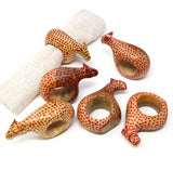 Safari Napkin Ring of Mahogany