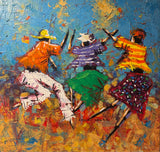 “Joyful Dance” by Robert Aswani