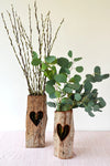 Window to My Heart Sandalwood Vase