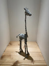 MC’s or Michael’s Beaded Giraffe - Black & White