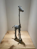 MC’s or Michael’s Beaded Giraffe - Black & White