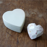 "Much Love" Heart Box of Kisii Stone