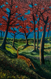 Forest Edge Art Card