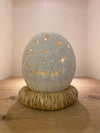 Dumi Ostrich Egg-Etched
