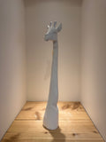 Giraffe Bust of Polished Jacaranda