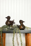Baby Gosling of Upcycled Metal