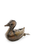 Baby Gosling of Upcycled Metal