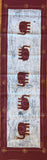 Lucia’s Hand-Painted Table Runner