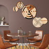 Banana Leaf Modern Woven Wall Art Plate - 27”
