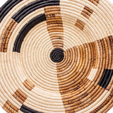 Banana Leaf Modern Woven Wall Art Plate - 27”