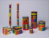 Kapula Hand Painted Candles - African Mineral