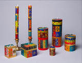 Kapula Hand Painted Candles - African Mineral