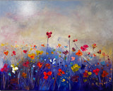 “Poppies III” by Charles Nkomo