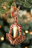 Yoga Animal Ornament in Jacaranda Wood