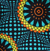 African Print Cotton Napkins - Set of 4