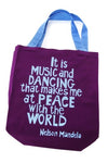 Nelson Mandela Tote Bag