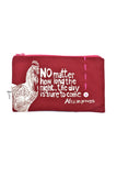 African Proverb Purse - Small