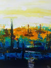 “Boats in the Harbour” Giclèe by Joss Rossiter