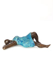 "Lady Stargazer" Lost Wax Bronze Sculpture